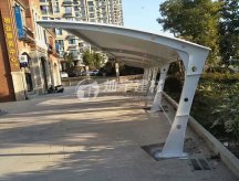 <b>太仓某街道膜结构车棚安装案例</b>